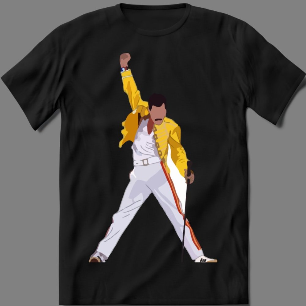 FREDDIE MERC SILHOUETTE QUALITY SHIRT